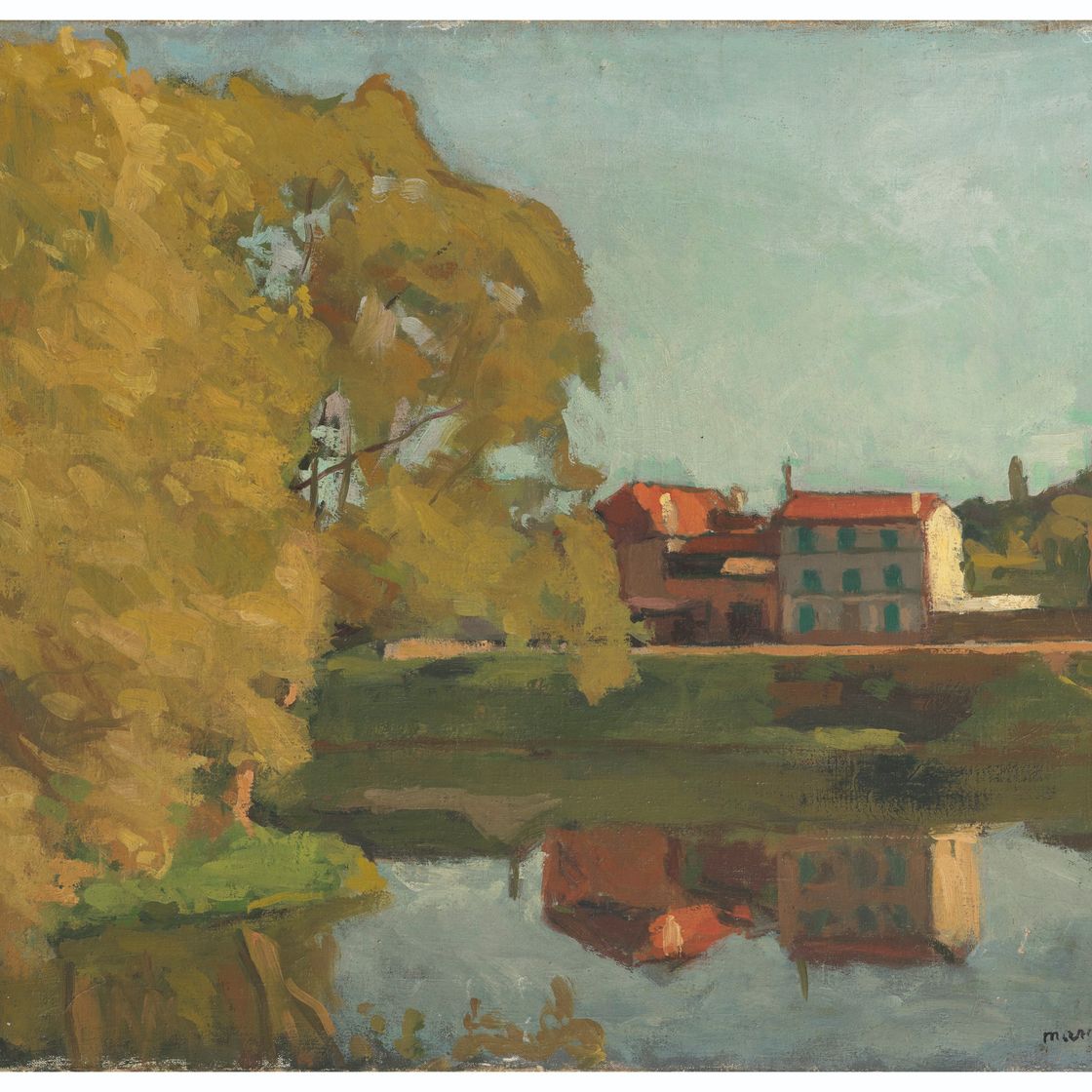 Albert Marquet — Апартаменты в Бийанкуре, изображение 1