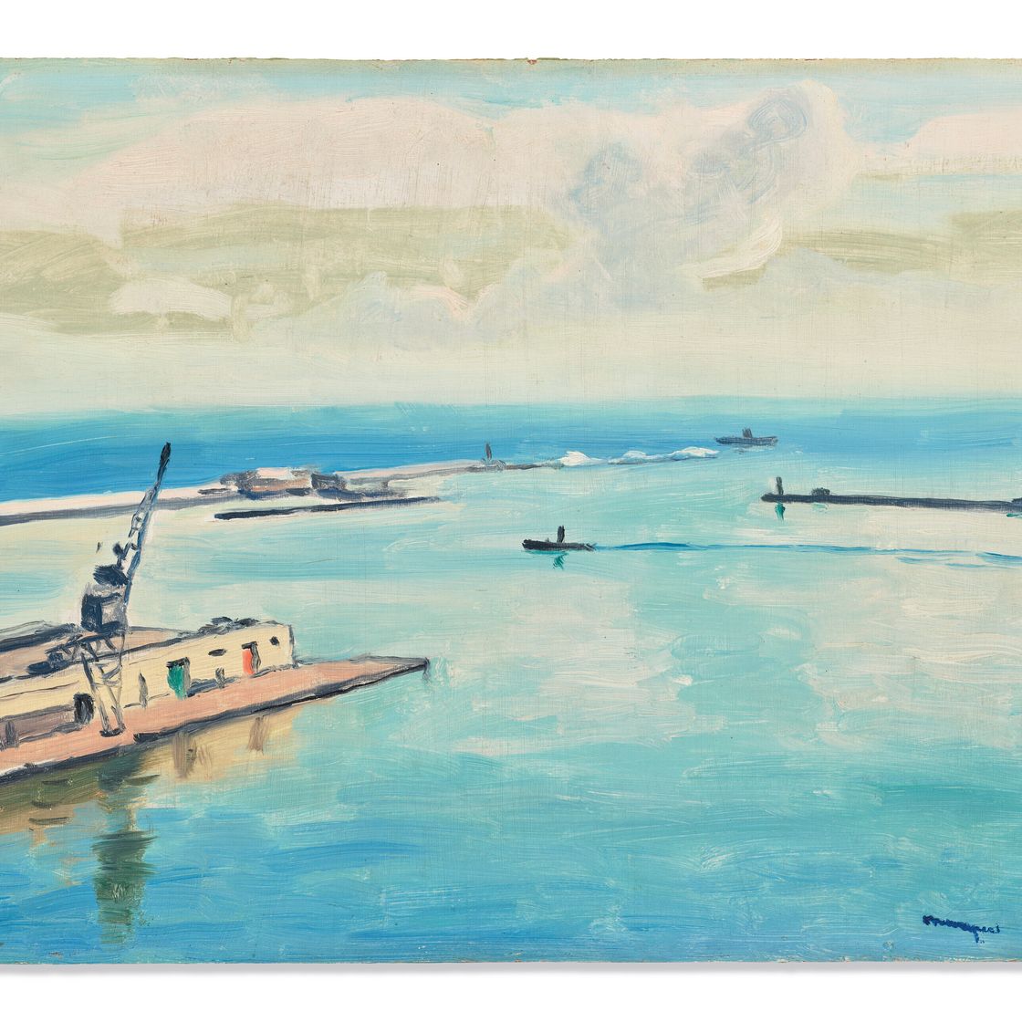 Albert Marquet — Порт-д'Алжир, изображение 3