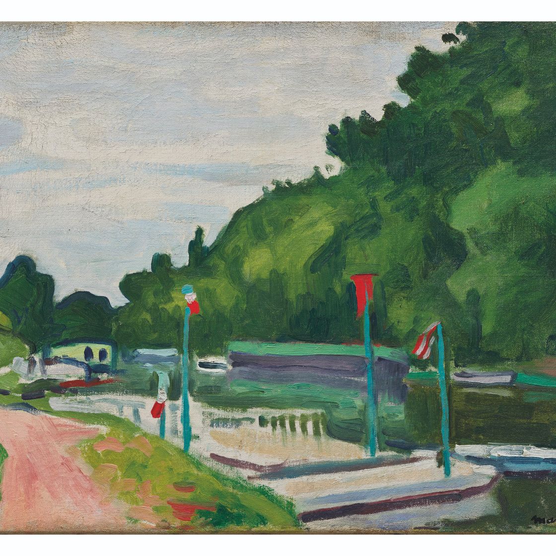 Albert Marquet — Пуасси, ле Драпо, изображение 1