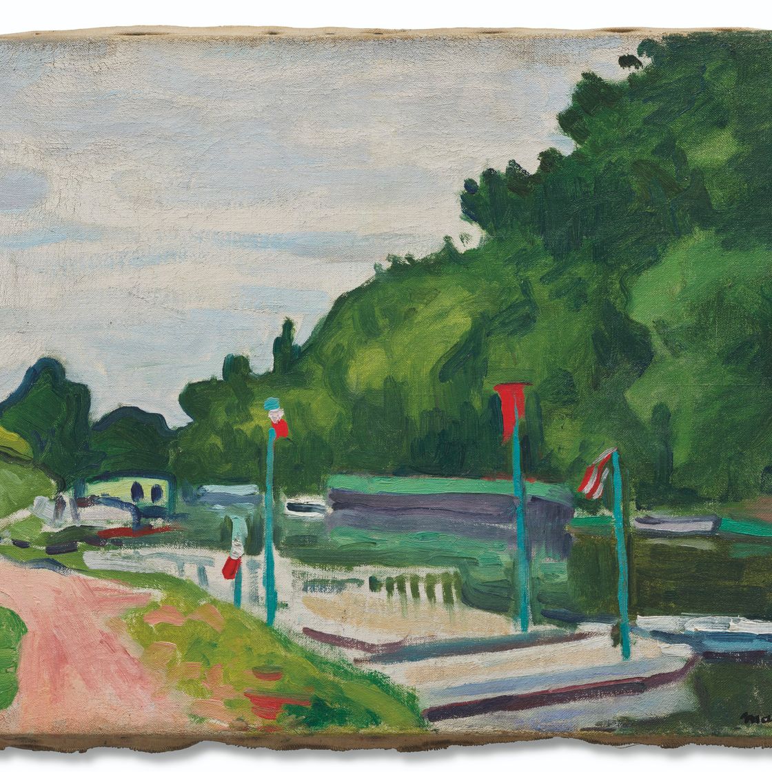 Albert Marquet — Пуасси, ле Драпо, изображение 3