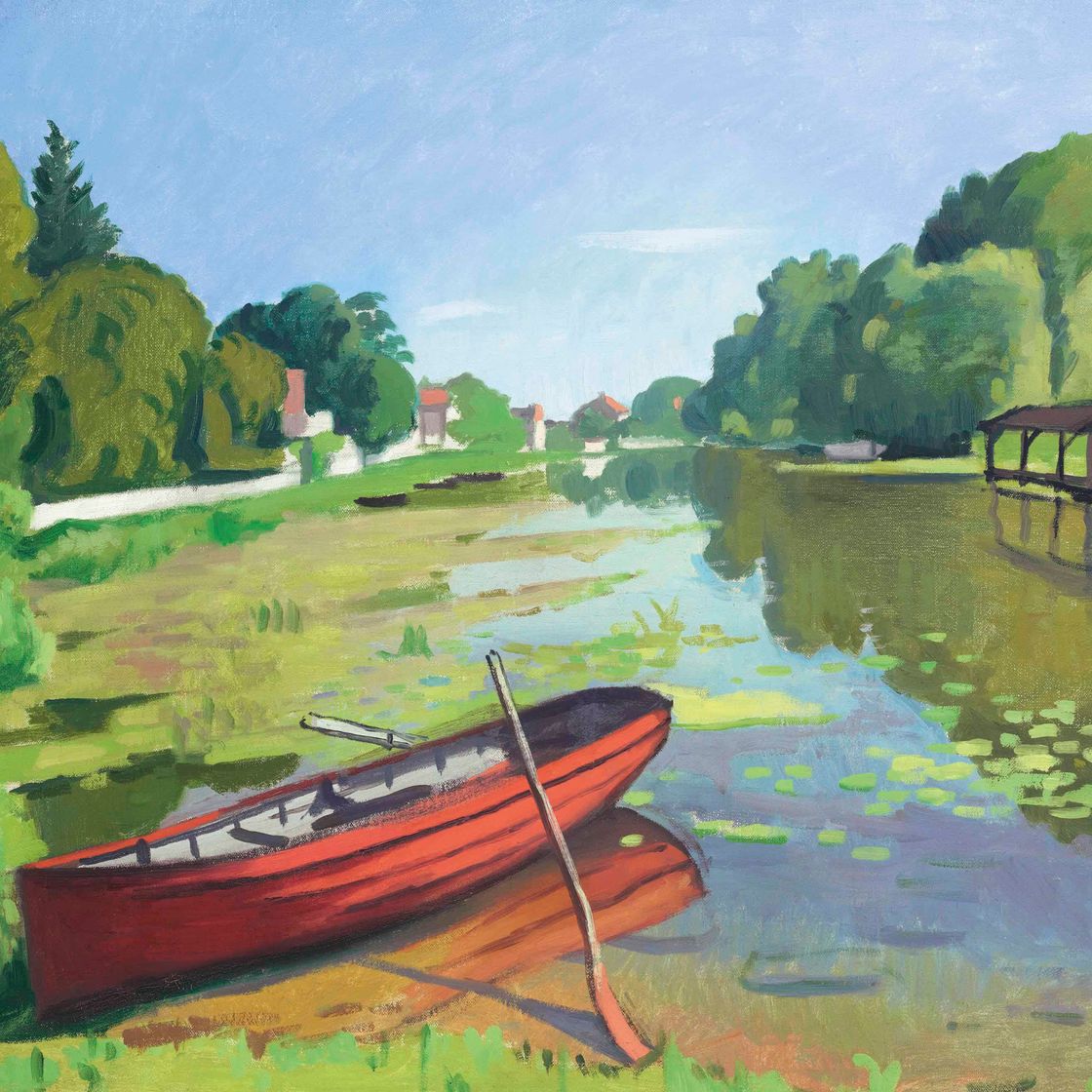Albert Marquet — Самоа, красная барка