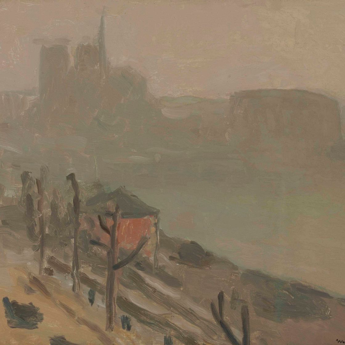 Albert Marquet — Собор Парижской Богоматери в брюме