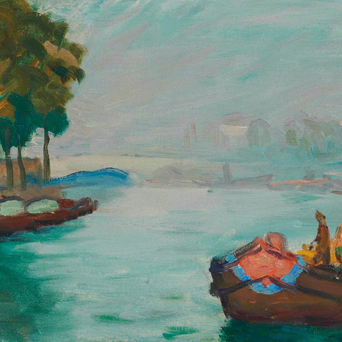 Albert Marquet — Берега Сены, Париж (мыс Сен-Луи)