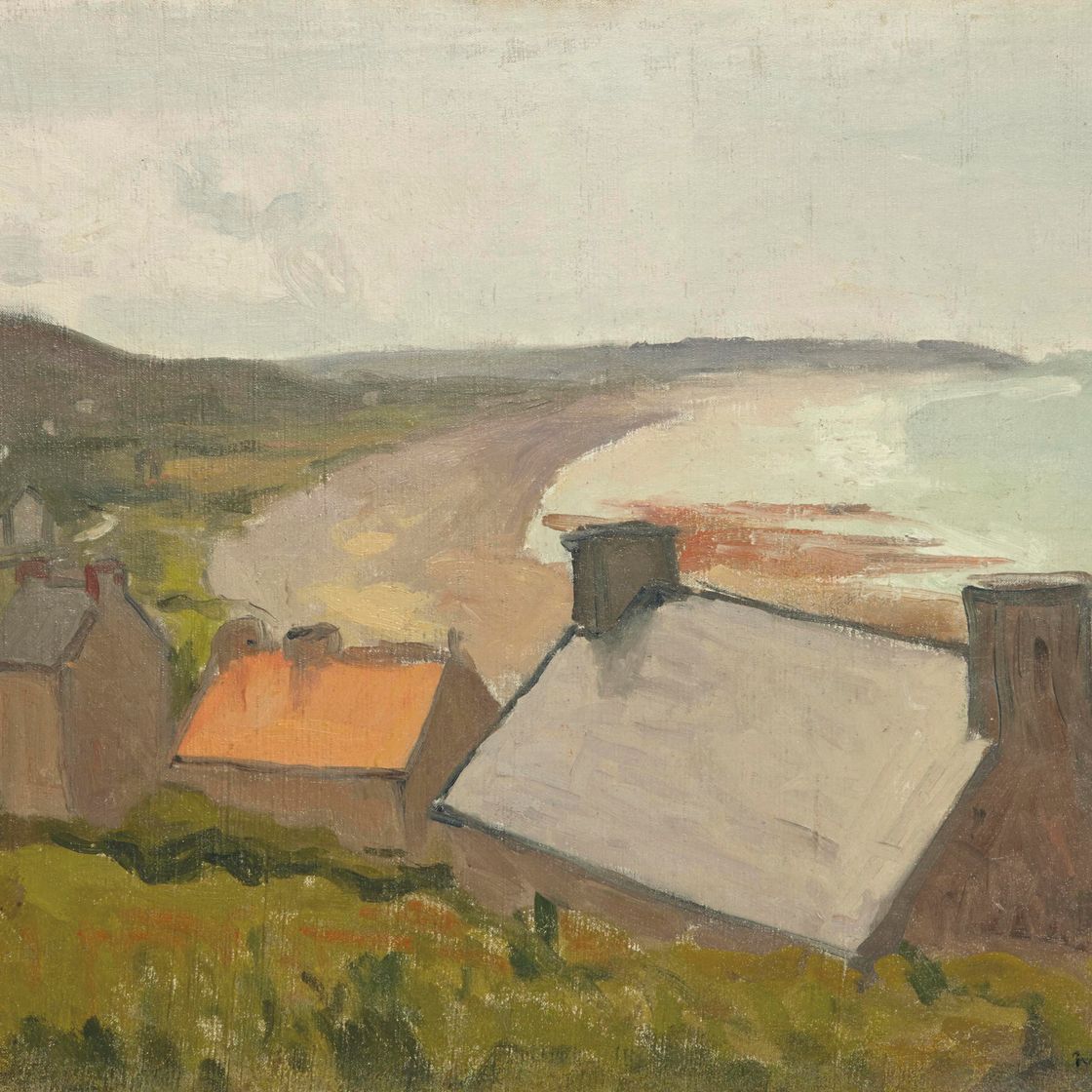 Albert Marquet — Трое детей, ресторан "Ла Перкайери"