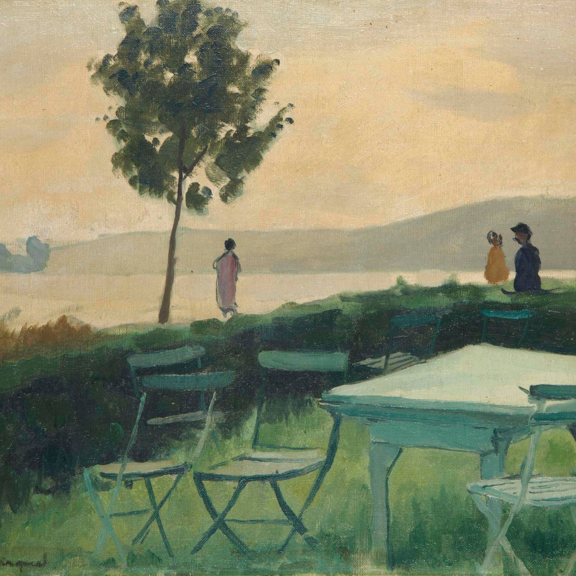 Albert Marquet — Терраса у Старого порта