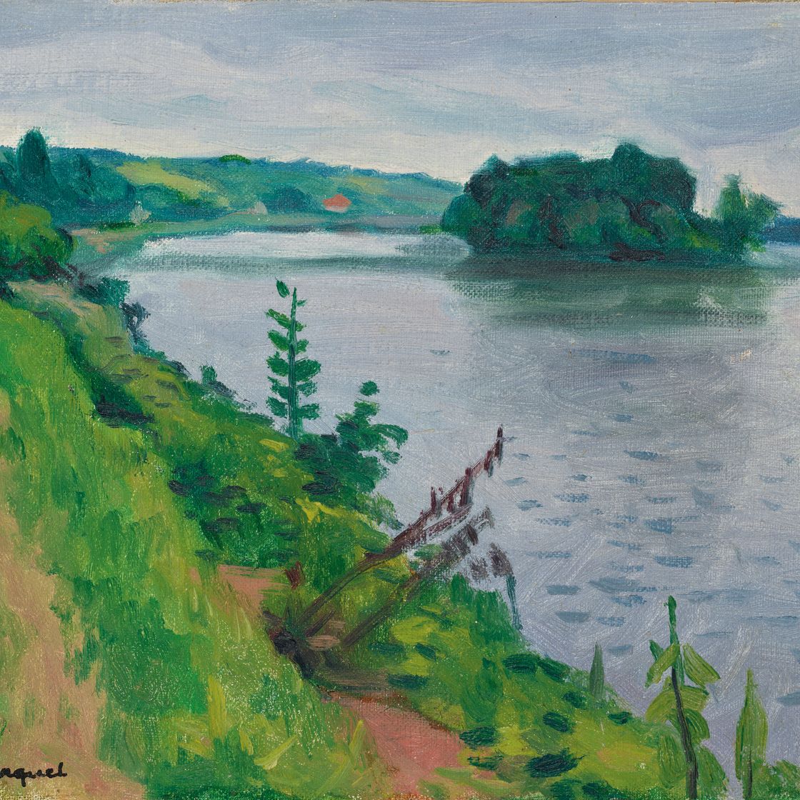 Albert Marquet — Сена в Роллбуазе, изображение 1