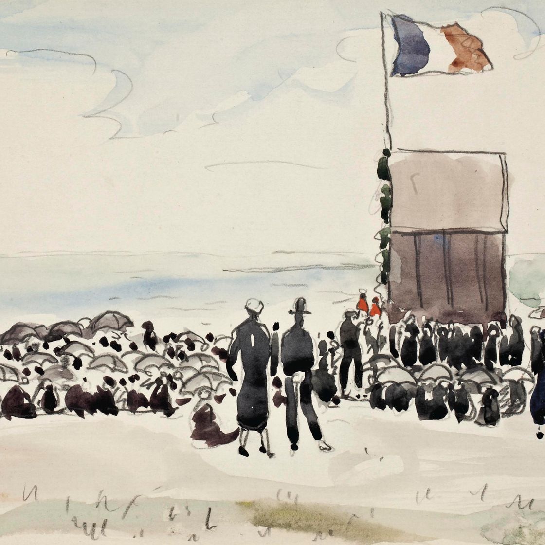 Albert Marquet — Пляж в Аудьерне