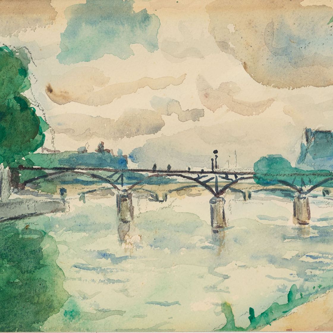 Albert Marquet — Париж, Ла-Пуэнт-дю-Верт-Галант