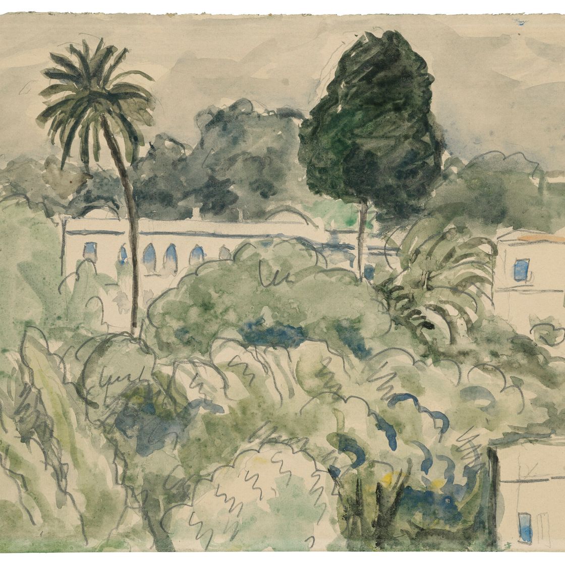 Albert Marquet — Арабский дом, Алжир, изображение 2