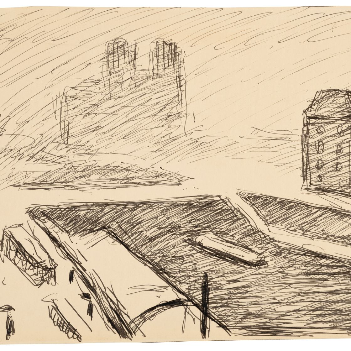 Albert Marquet — Набережная Сен-Мишель, Париж (i) ; Мост а-Париж, Пассан (ii), изображение 3