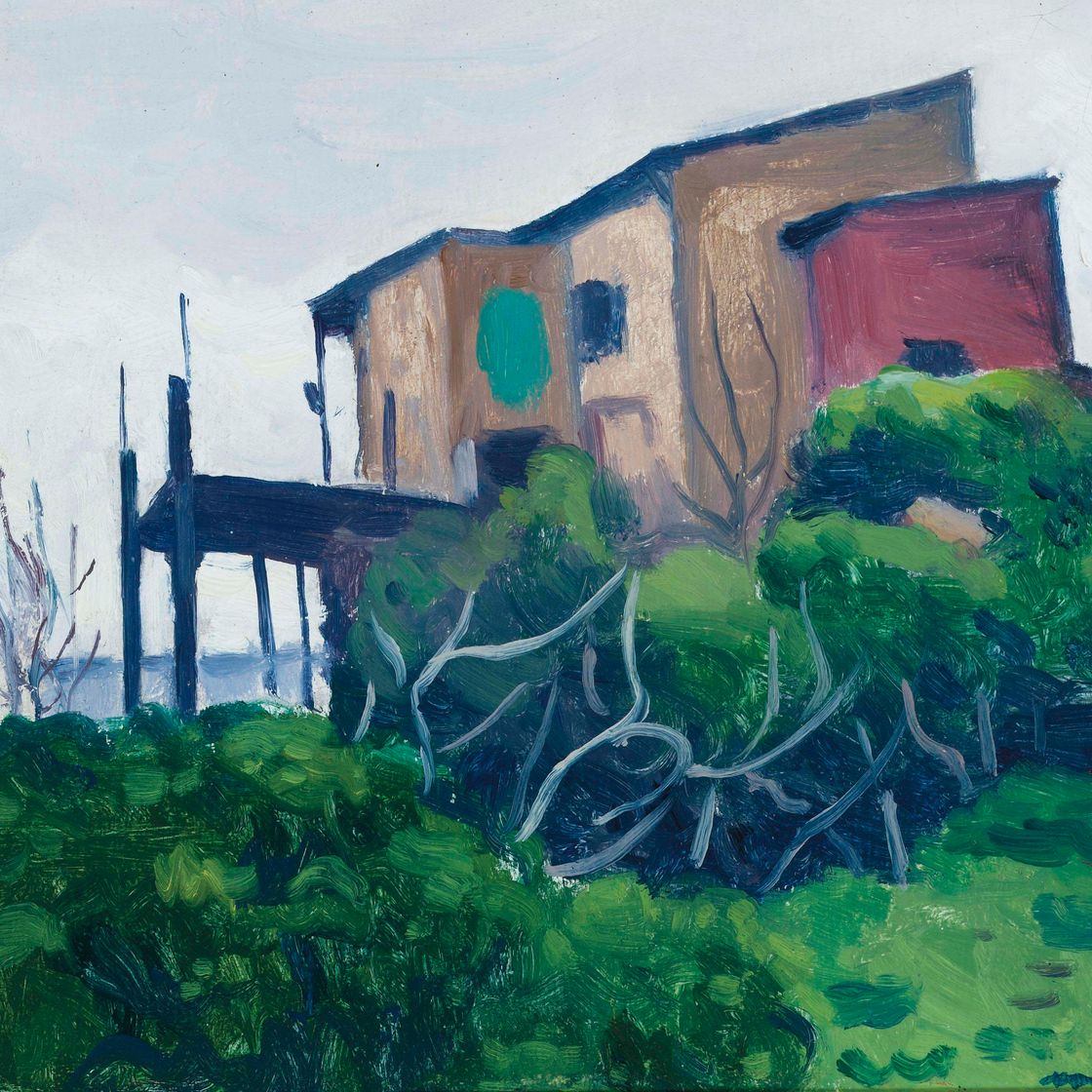 Albert Marquet — Дом в Монплезане