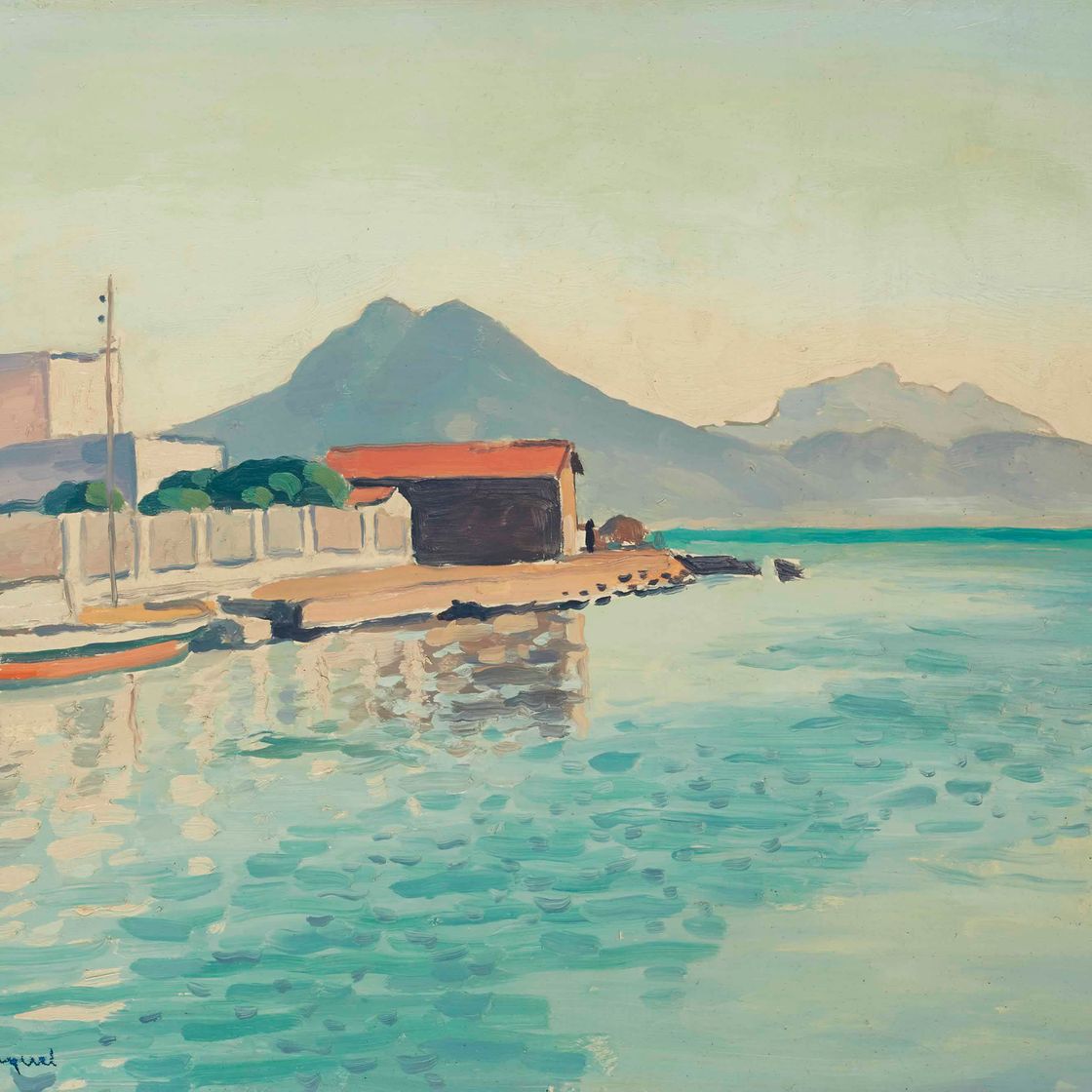 Albert Marquet — Набережная Ле Куай, Тунис (ла Гулетт)