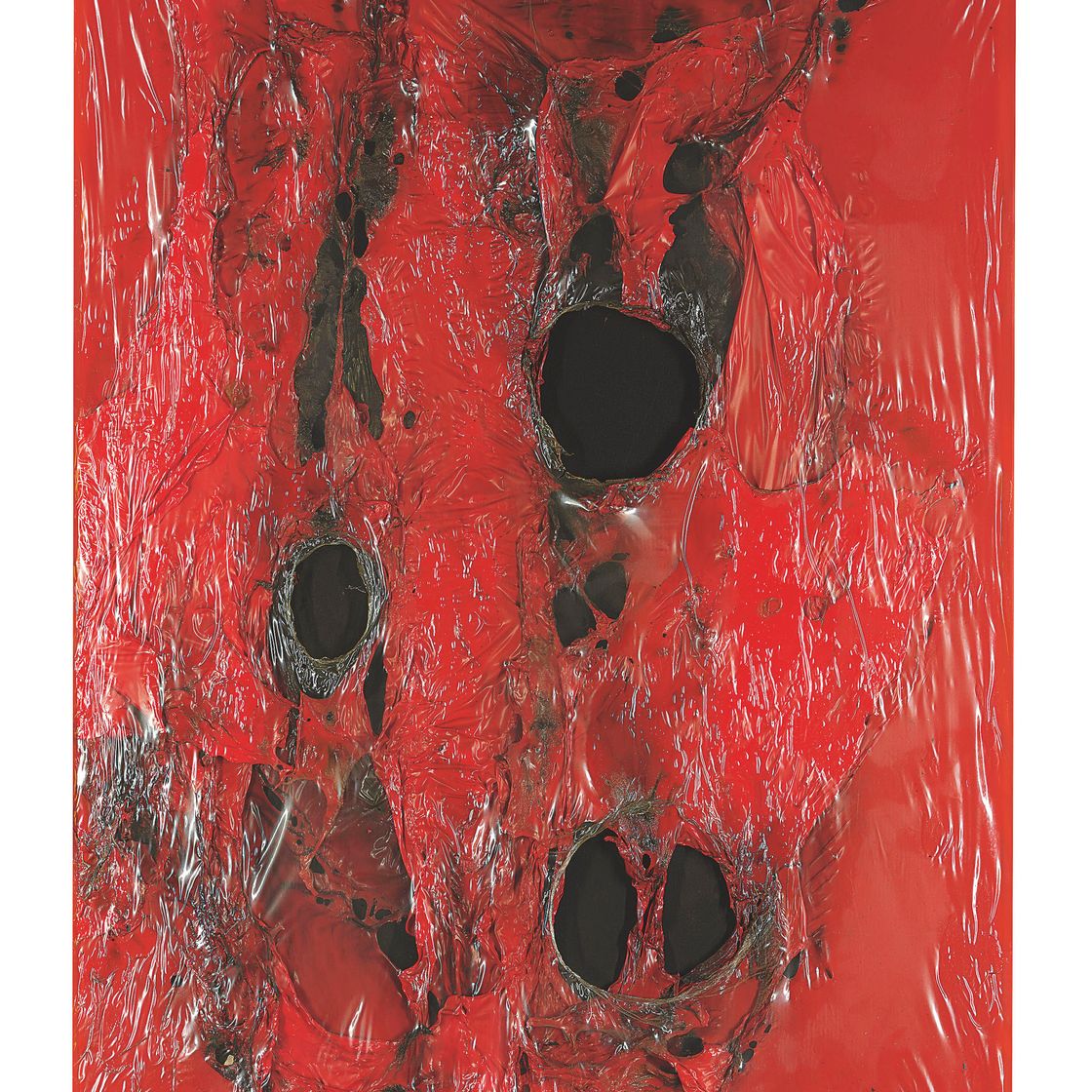 Alberto Burri — Россо Пластика