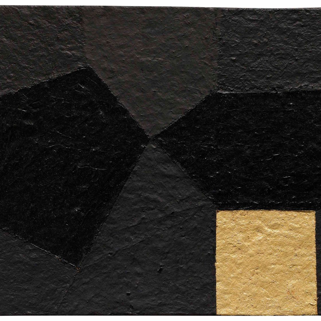 Alberto Burri — Неро и Оро
