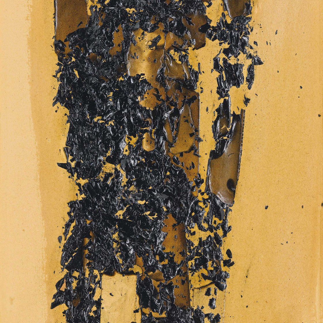 Alberto Burri — Воспламенение T N. 12