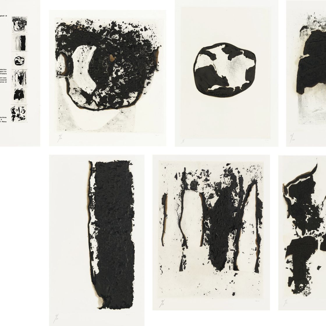 Alberto Burri — Сгорание