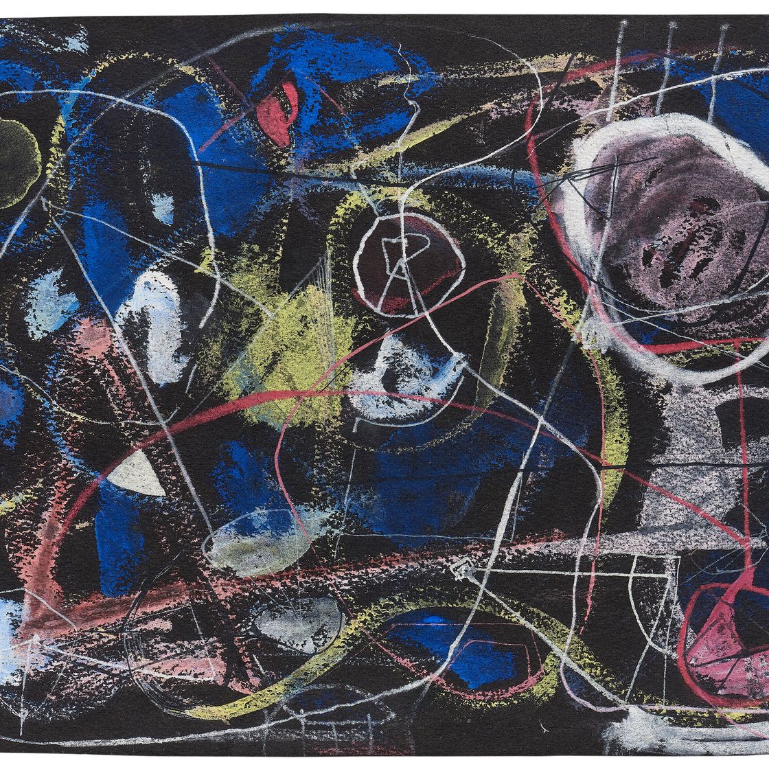 Alberto Burri — Темпера