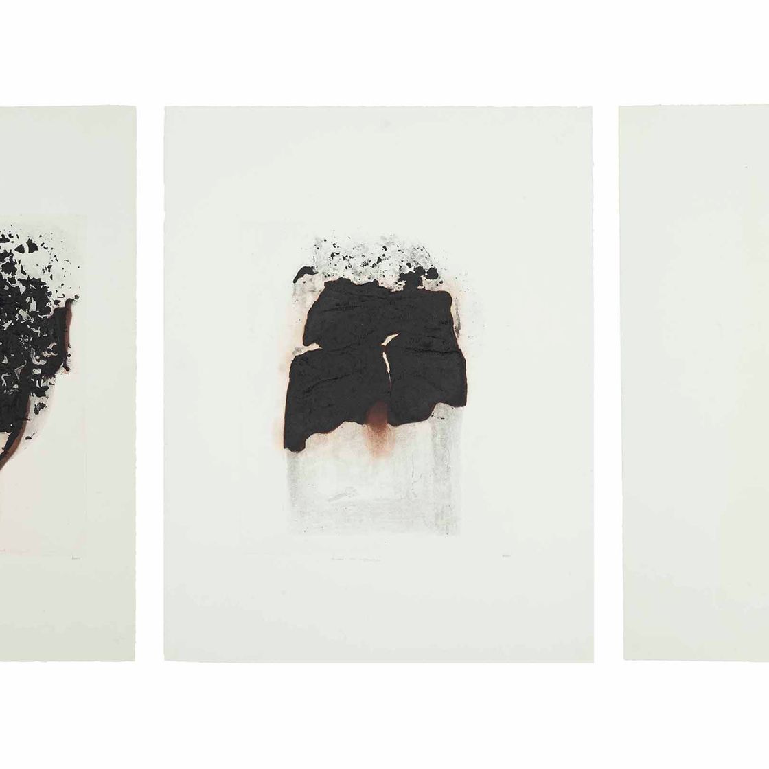Alberto Burri — Сгорание 1-6, изображение 1