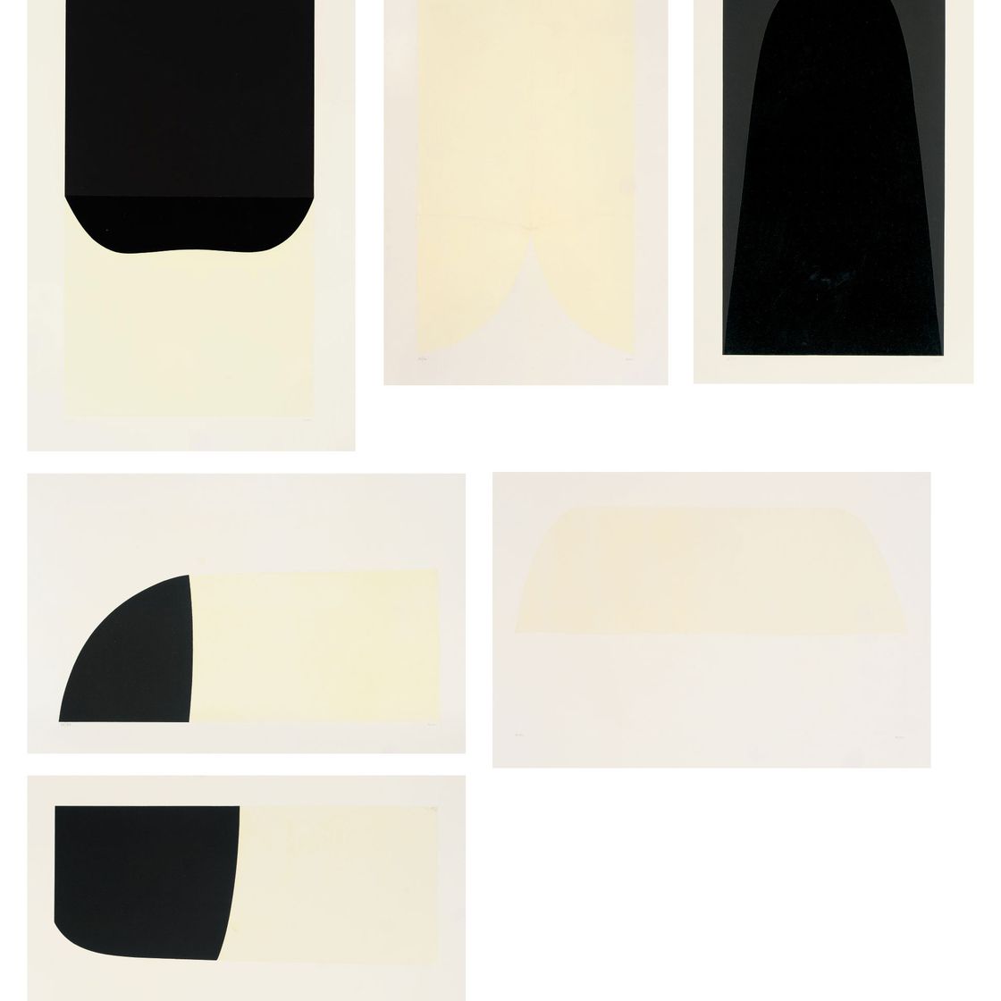 Alberto Burri — Бьянки и Нери II (р. 22)