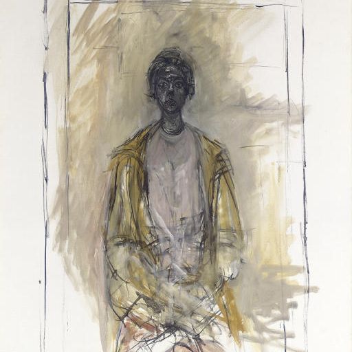 Alberto Giacometti — Аннет в манто