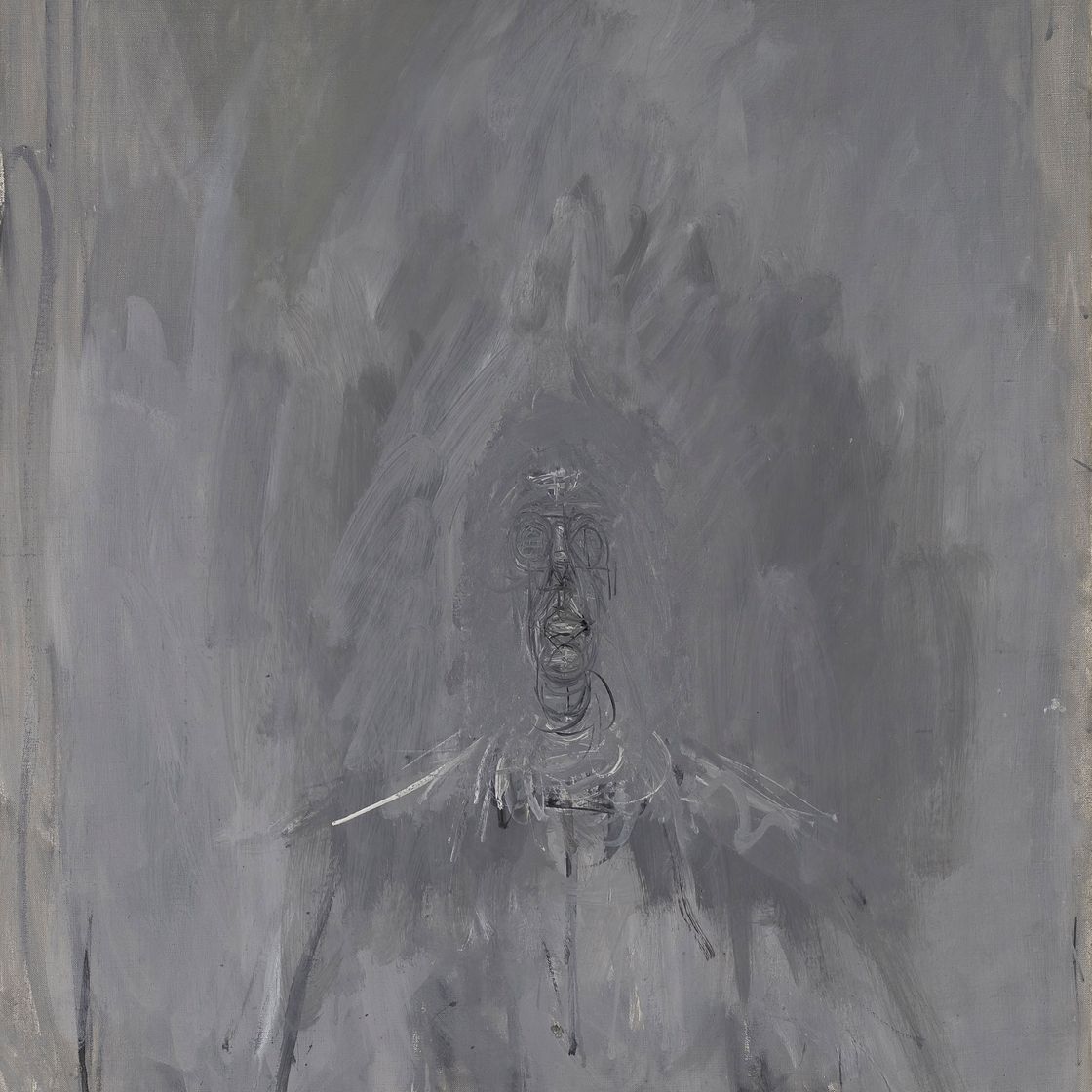 Alberto Giacometti — Серая фигура (Тет-а-тет)