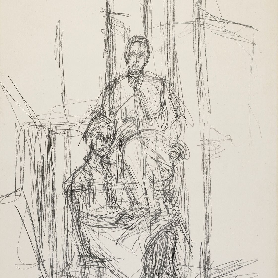 Alberto Giacometti — Элис и Джон Ревальд, изображение 1