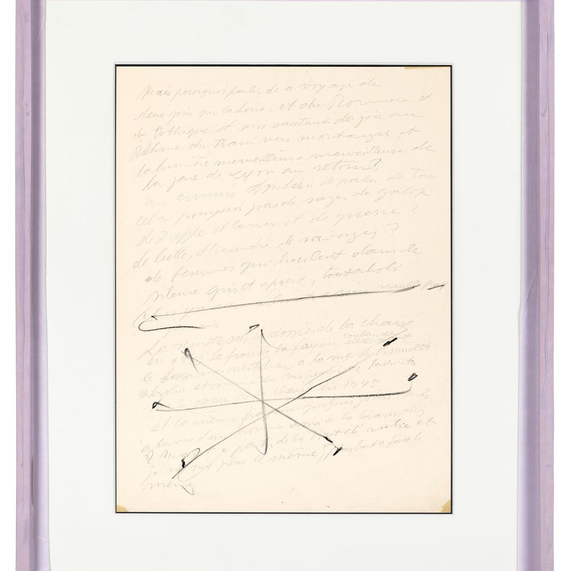 Alberto Giacometti — Печать ( справа ); Аннотации и схемы форм ( сзади ), изображение 5