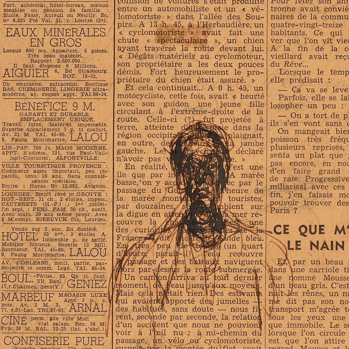 Alberto Giacometti — Бюст человека, изображение 1