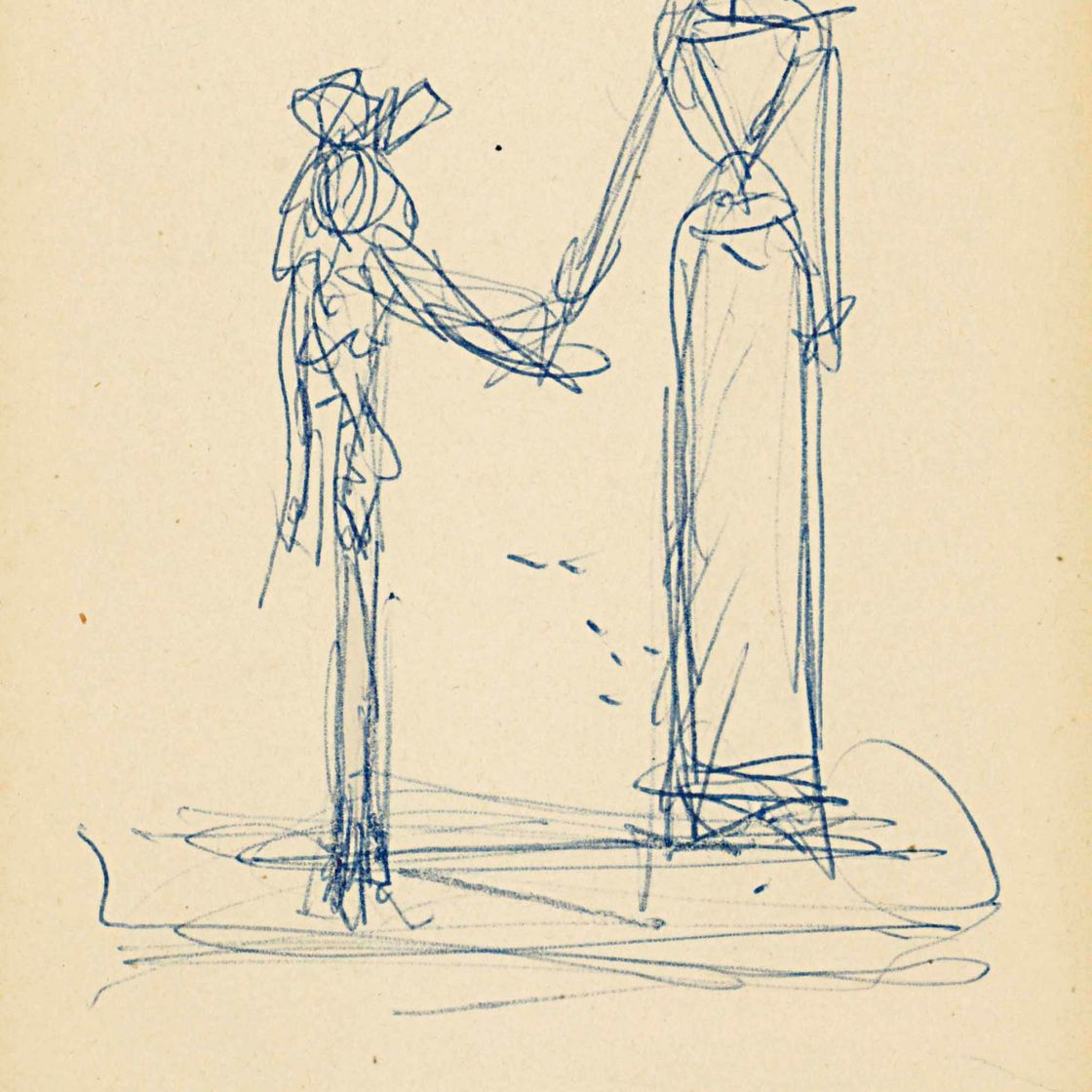 Alberto Giacometti — Мать и дитя