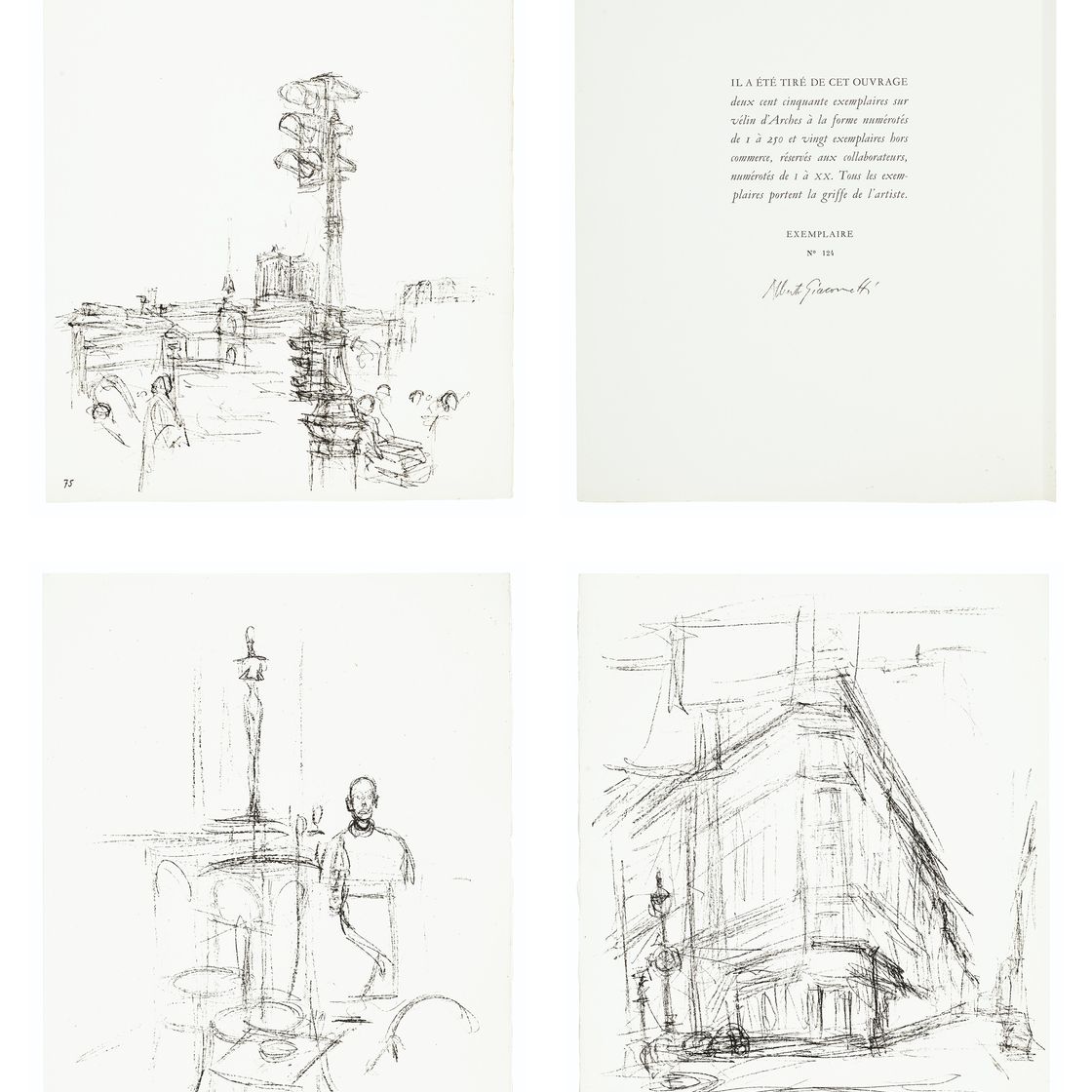 Alberto Giacometti — "Париж без конца", "Обозреватель", Париж, 1969, изображение 1