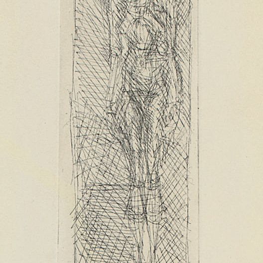 Alberto Giacometti — Обнаженное лицо (L. 65)