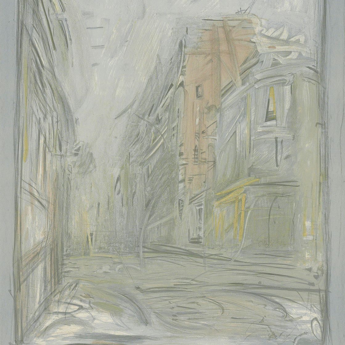 Alberto Giacometti — Улица Алезия
