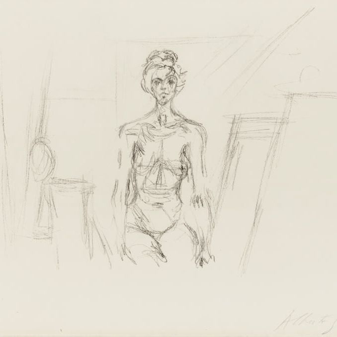 Alberto Giacometti — Ну, ассис (L. 37)