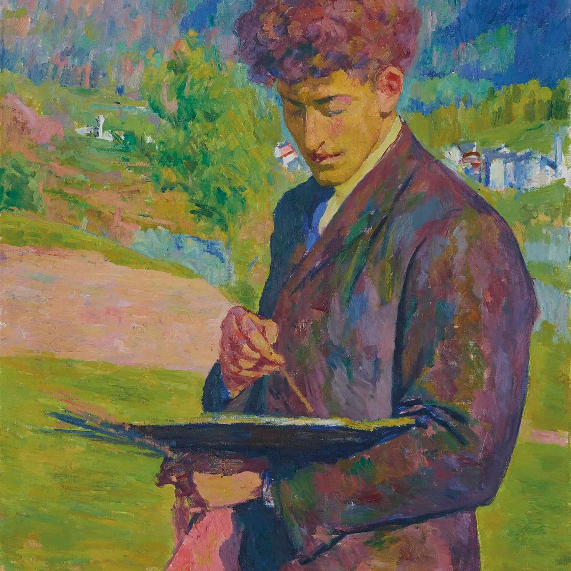 Alberto Giacometti — Иль питторе (Альберто Джакометти), 1921