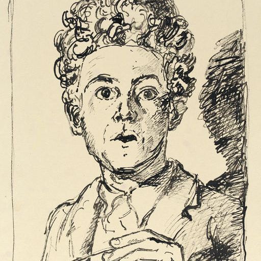 Alberto Giacometti — Автопортрет на фото