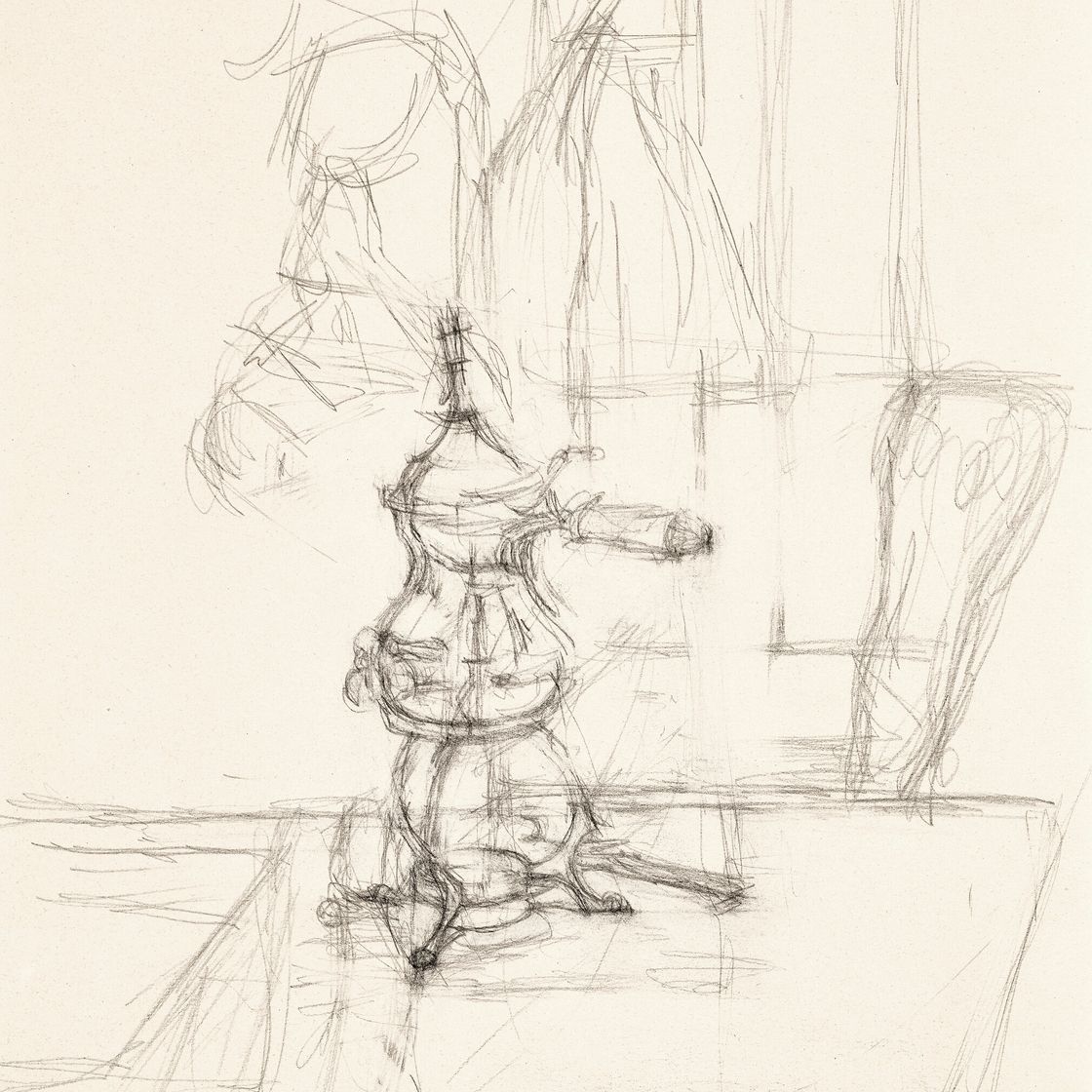 Alberto Giacometti — Кафе в Стампе, изображение 1