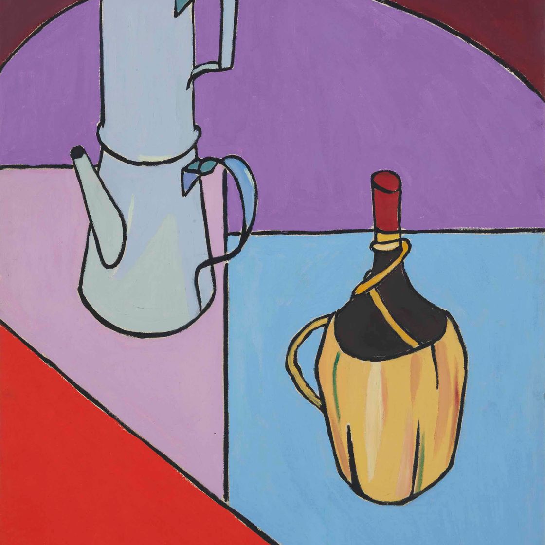 Alberto Magnelli — Кафе La cafetière