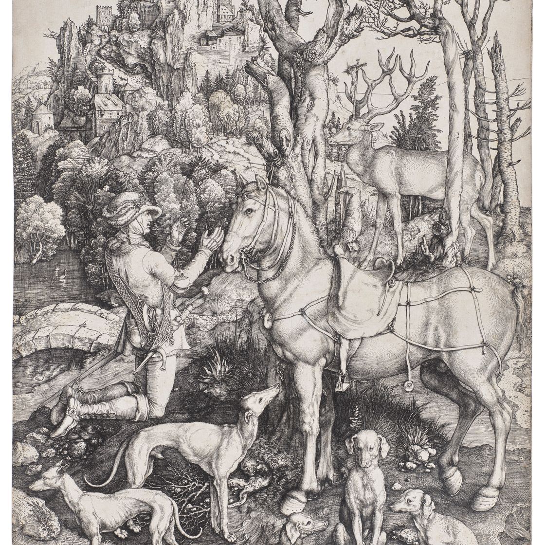 Albrecht Dürer — Святой Евстафий, изображение 1