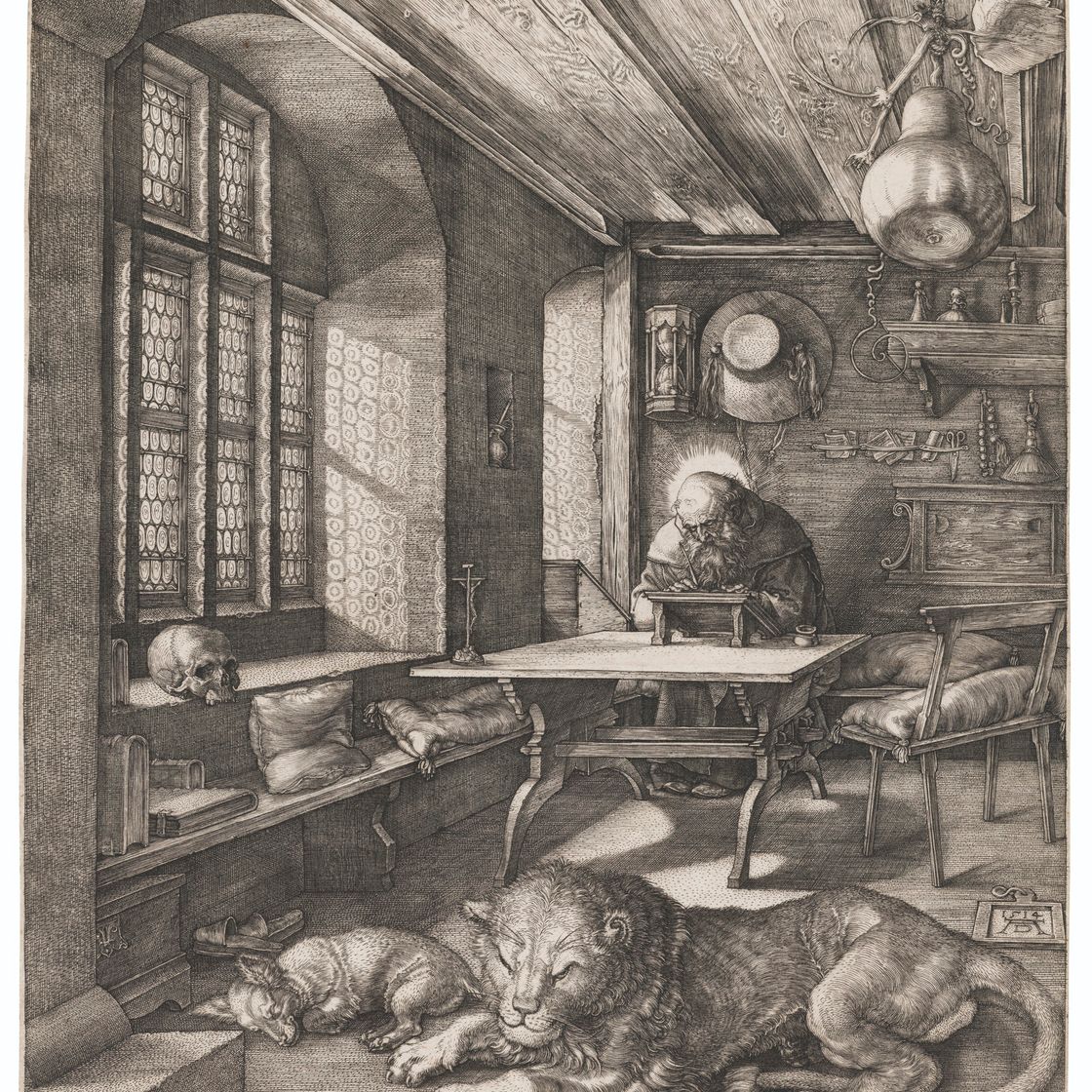 Albrecht Dürer — Святой Иероним в своем кабинете