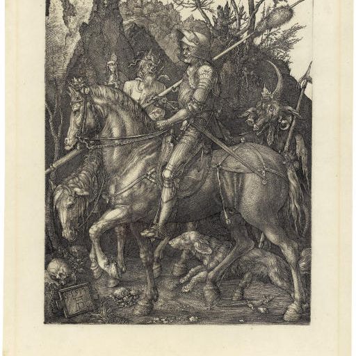 Albrecht Dürer — Рыцарь, смерть и дьявол (ч. 98; М., Зал. 74; С.М.С. 69)
