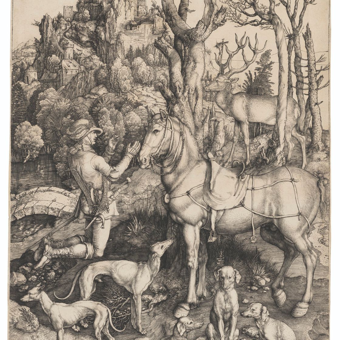 Albrecht Dürer — Святой Евстафий