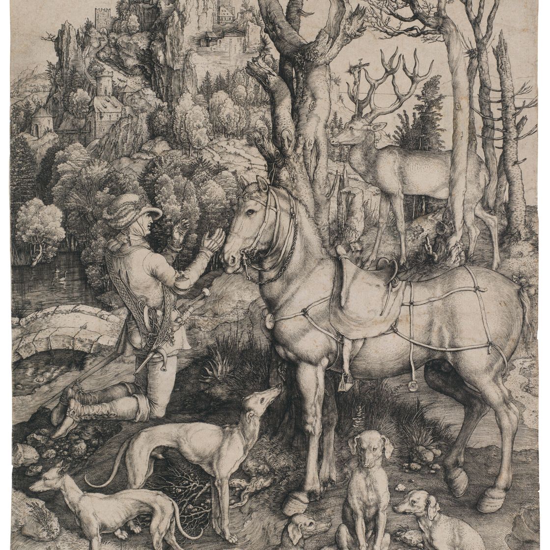 Albrecht Dürer — Святой Евстафий