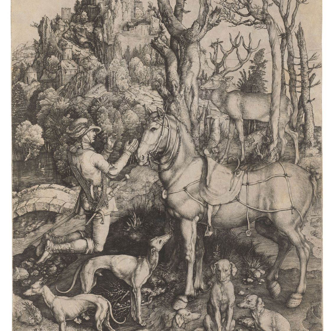 Albrecht Dürer — Святой Евстафий