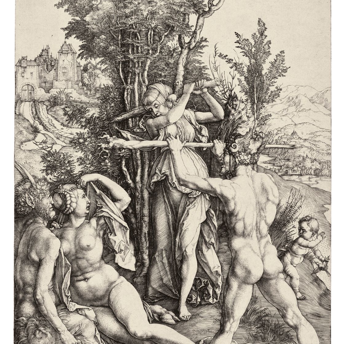 Albrecht Dürer — Геракл на распутье