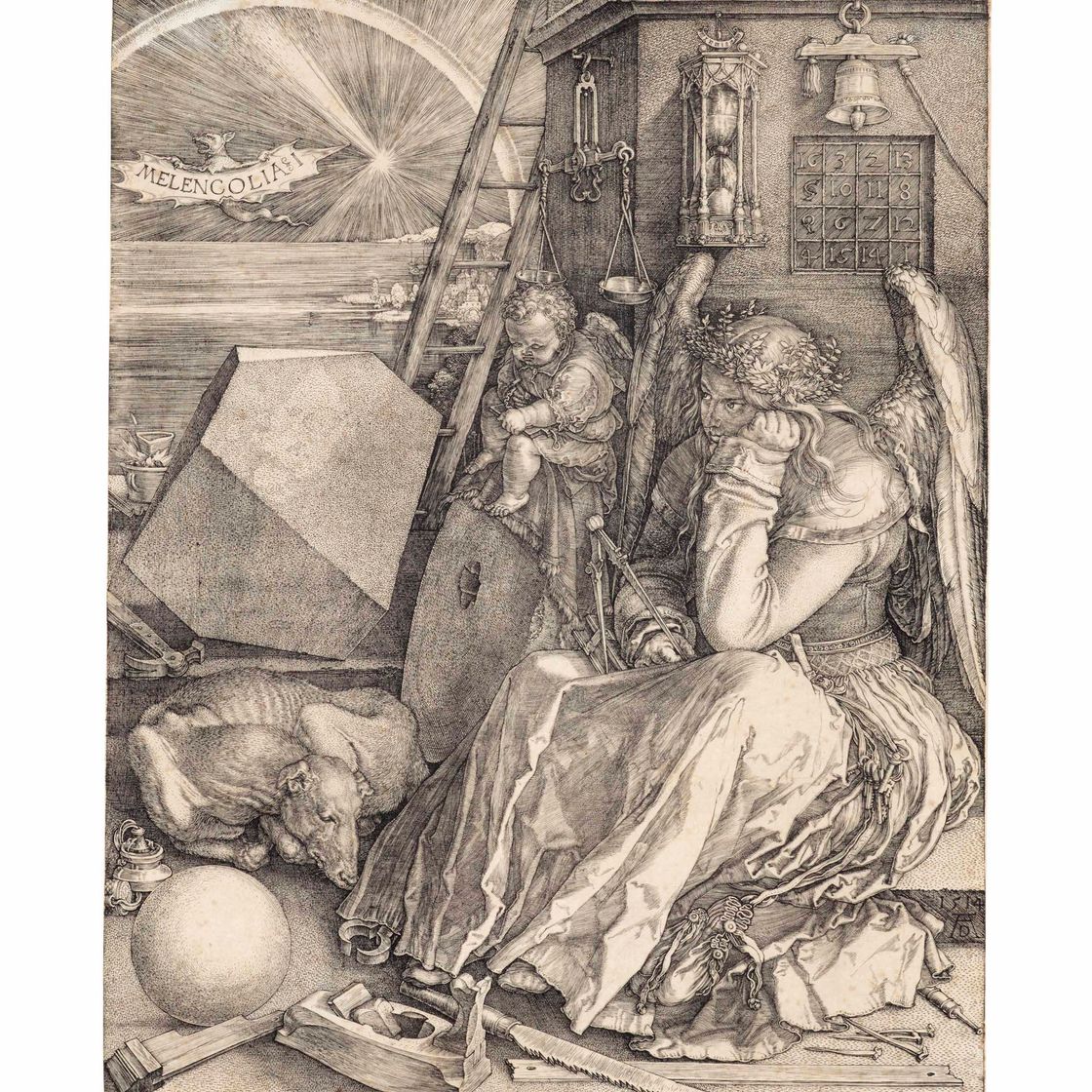 Albrecht Dürer — Меланхолия I