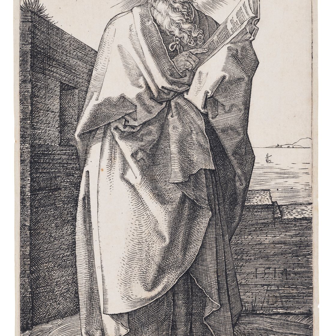 Albrecht Dürer — Пять апостолов: святые Варфоломей, Павел, Филипп, Симон и Фома, изображение 4