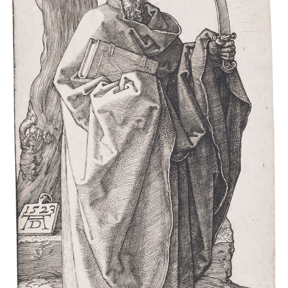Albrecht Dürer — Пять апостолов: святые Варфоломей, Павел, Филипп, Симон и Фома, изображение 6