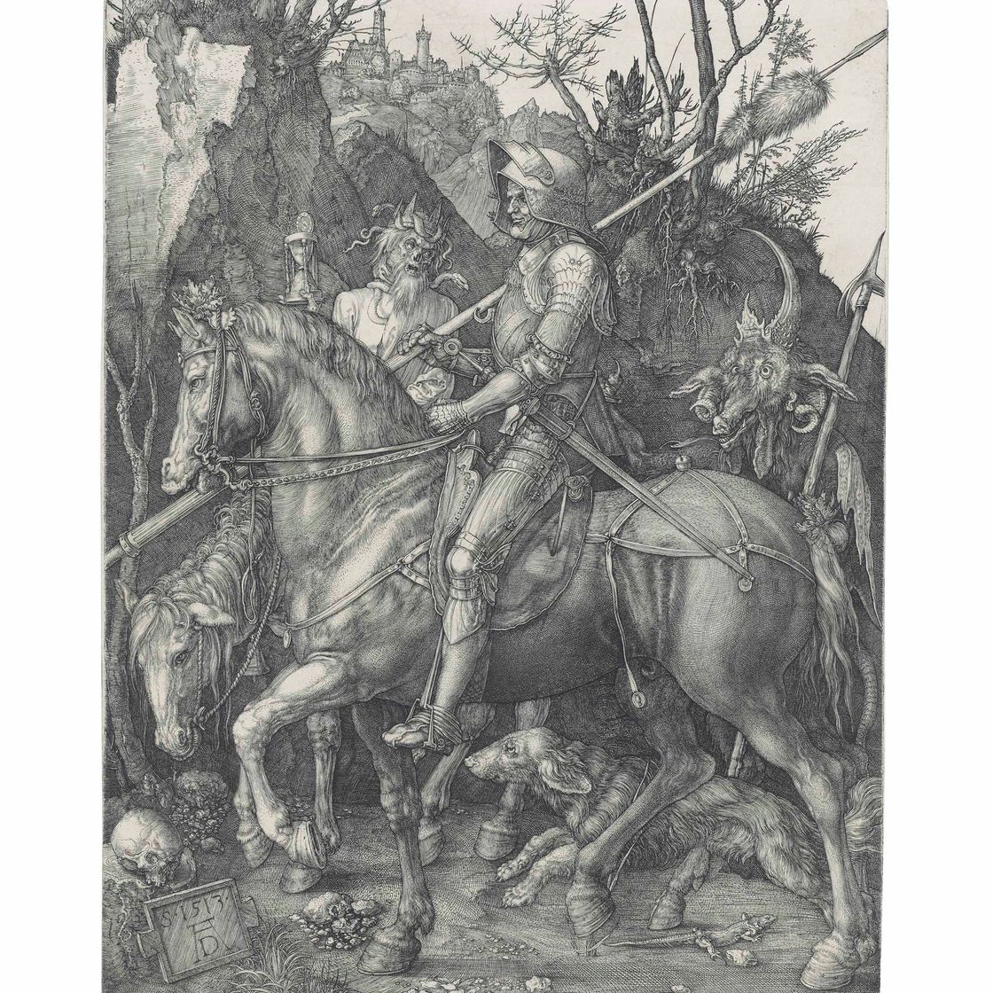 Albrecht Dürer — Рыцарь, Смерть и дьявол