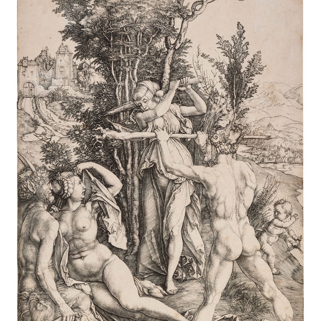Albrecht Dürer — Геракл на распутье