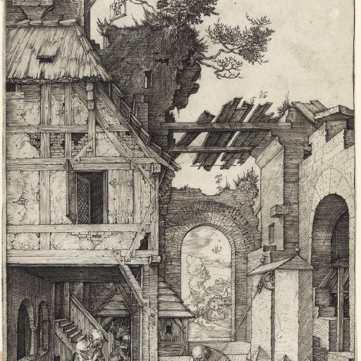 Albrecht Dürer — Рождество Христово (Б., М., Зал. 2; С.М.С. 40)